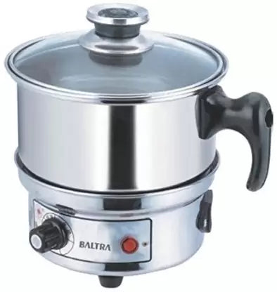 Baltra Glare BTC - 101 Travel Cooker (0.5 L, Silver) Baltra Glare BTC - 101 Travel Cooker (0.5 L, Silver)